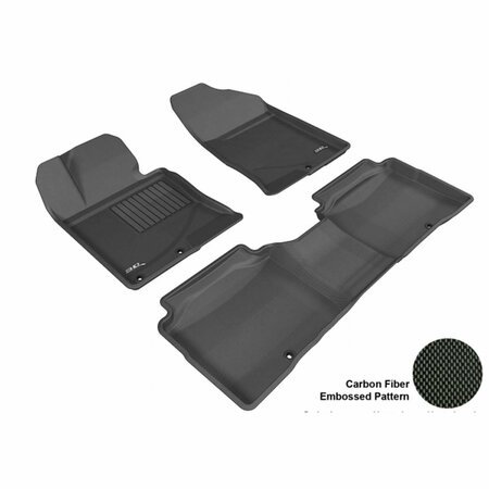 3D MAXPIDER KIA OPTIMA 2011-2014 KAGU BLACK R1 R2 Floor Mat L1KA02501509